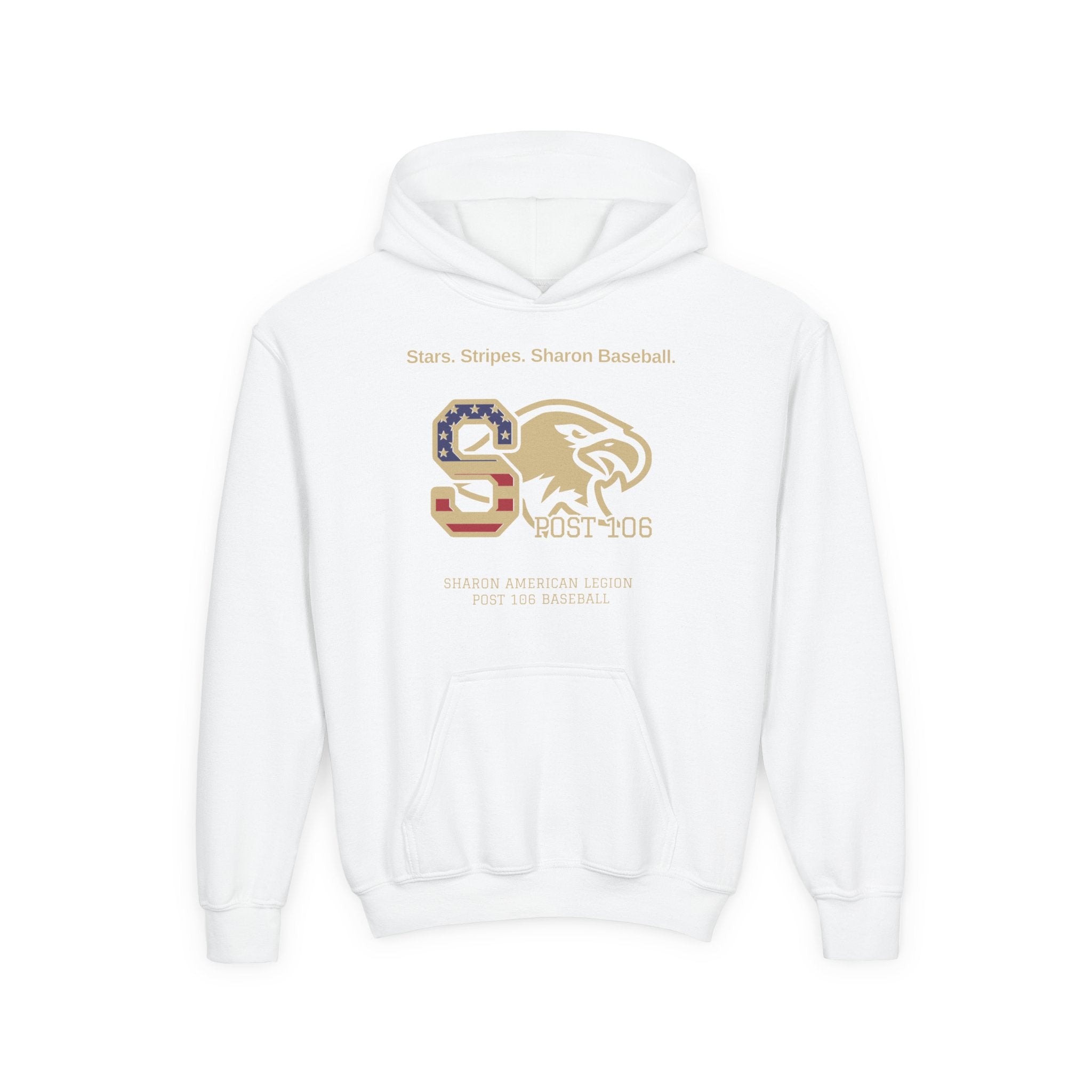 Sharon Legion Baseball — Youth Heavy Blend Hooded Sweatshirt