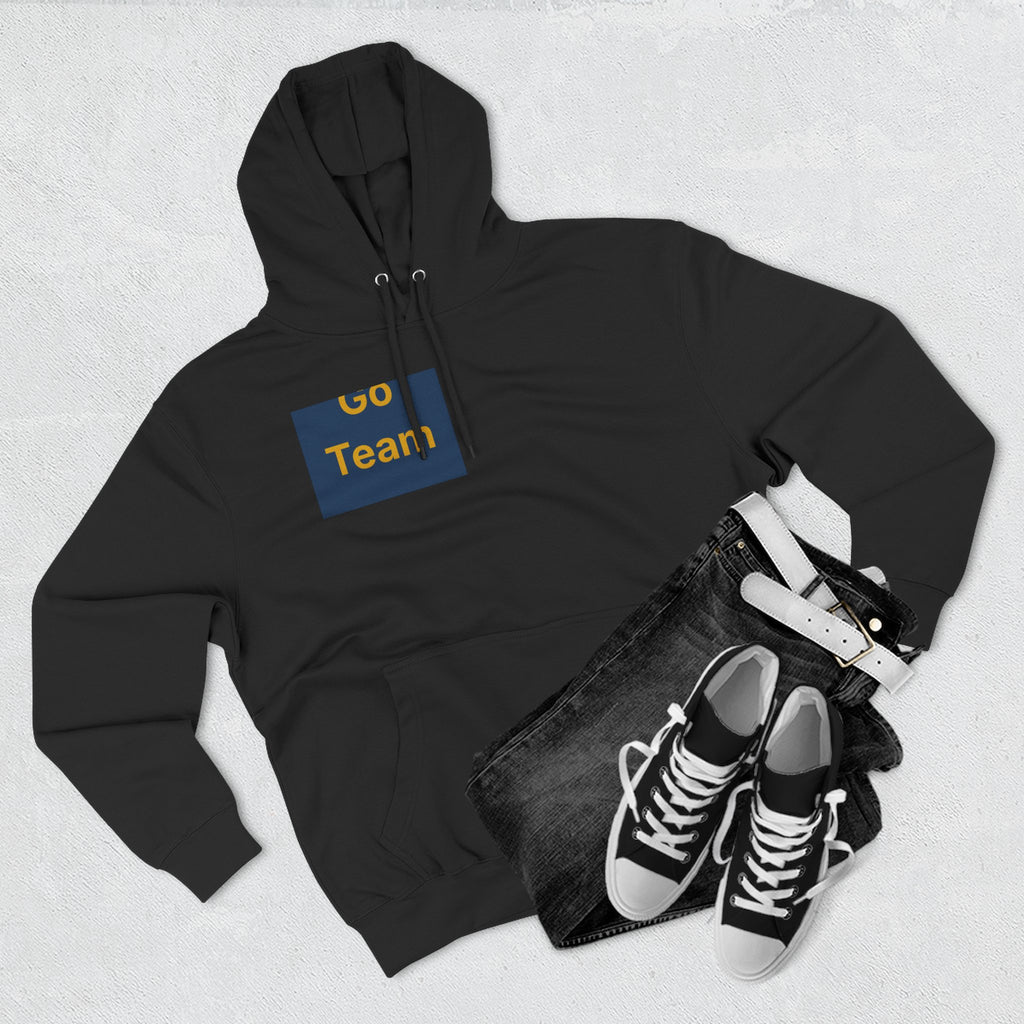 Go Team — Three-Panel Fleece Hoodie