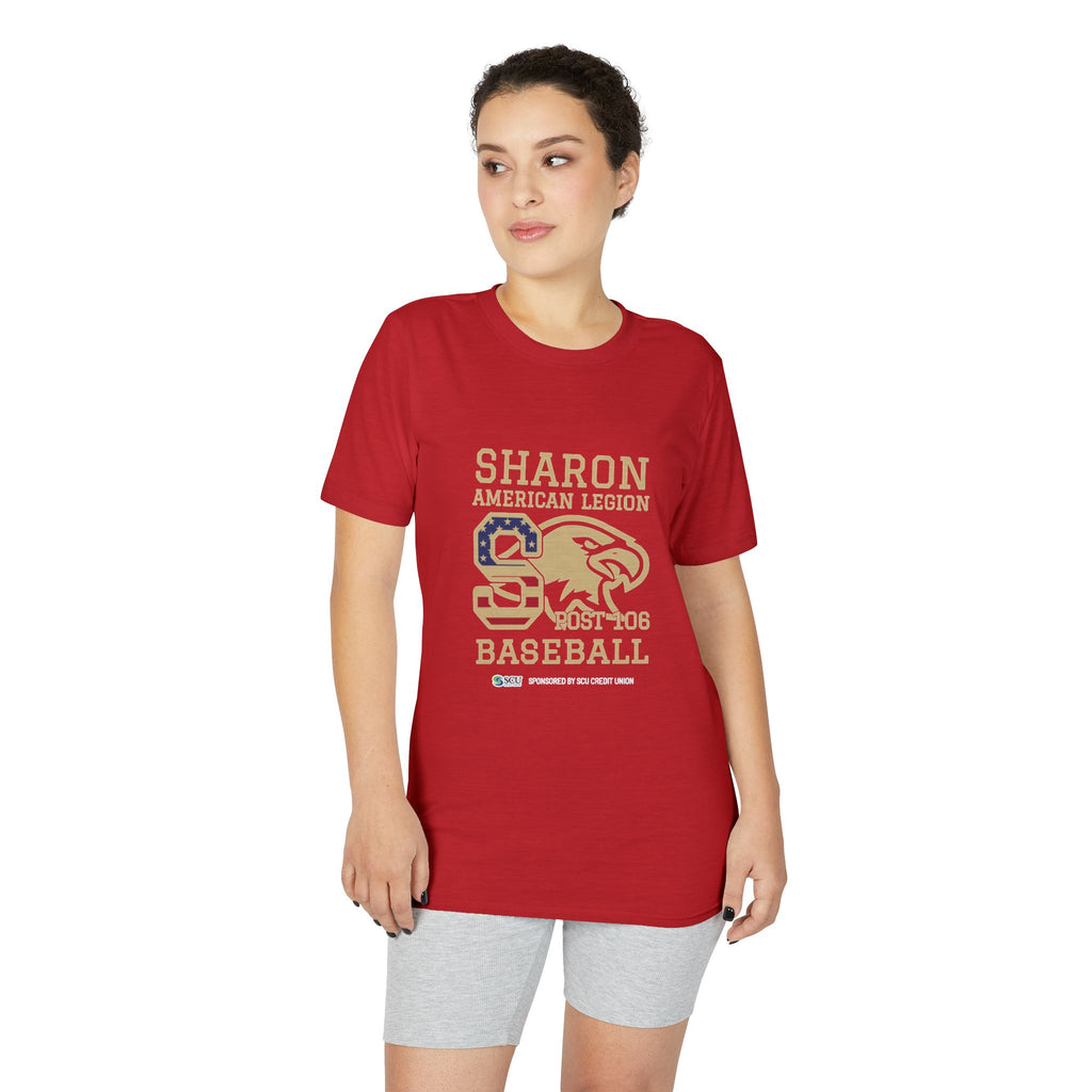 Players Warmup Shirt - Sharon Legion Baseball - Performance T-Shirt