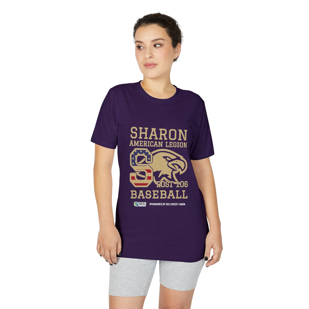 Sharon American Legion Baseball Eagle Logo Performance T-Shirt