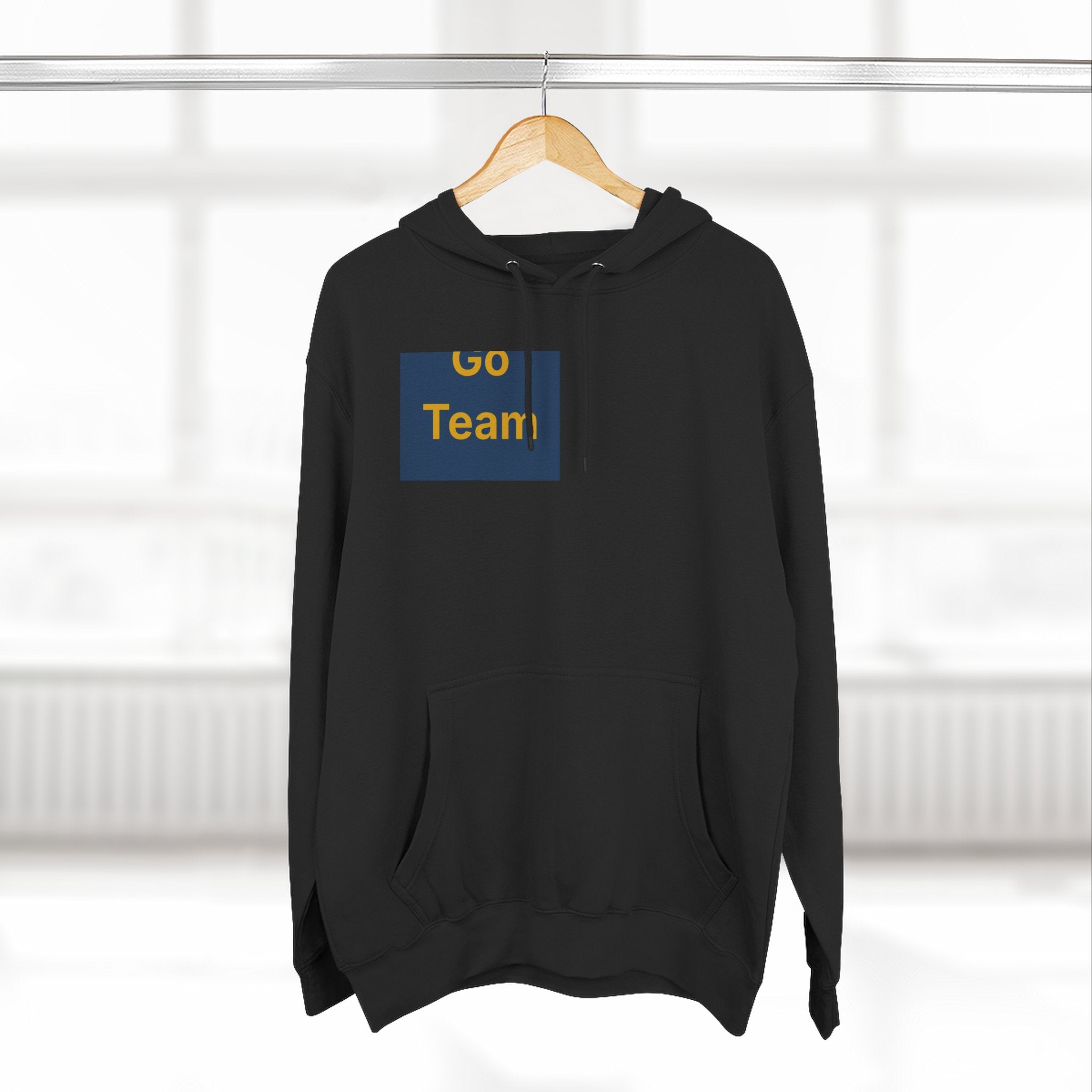 Go Team — Three-Panel Fleece Hoodie