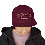 Embroidered Snapback Hat — Custom 'SHARON Baseball' Streetwear Cap