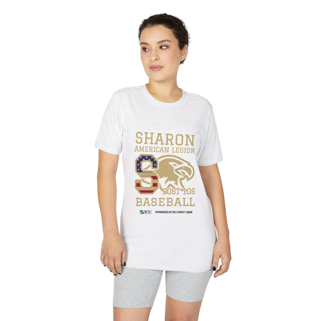 TEST of Sharon American Legion Baseball Eagle Logo Performance T-Shirt