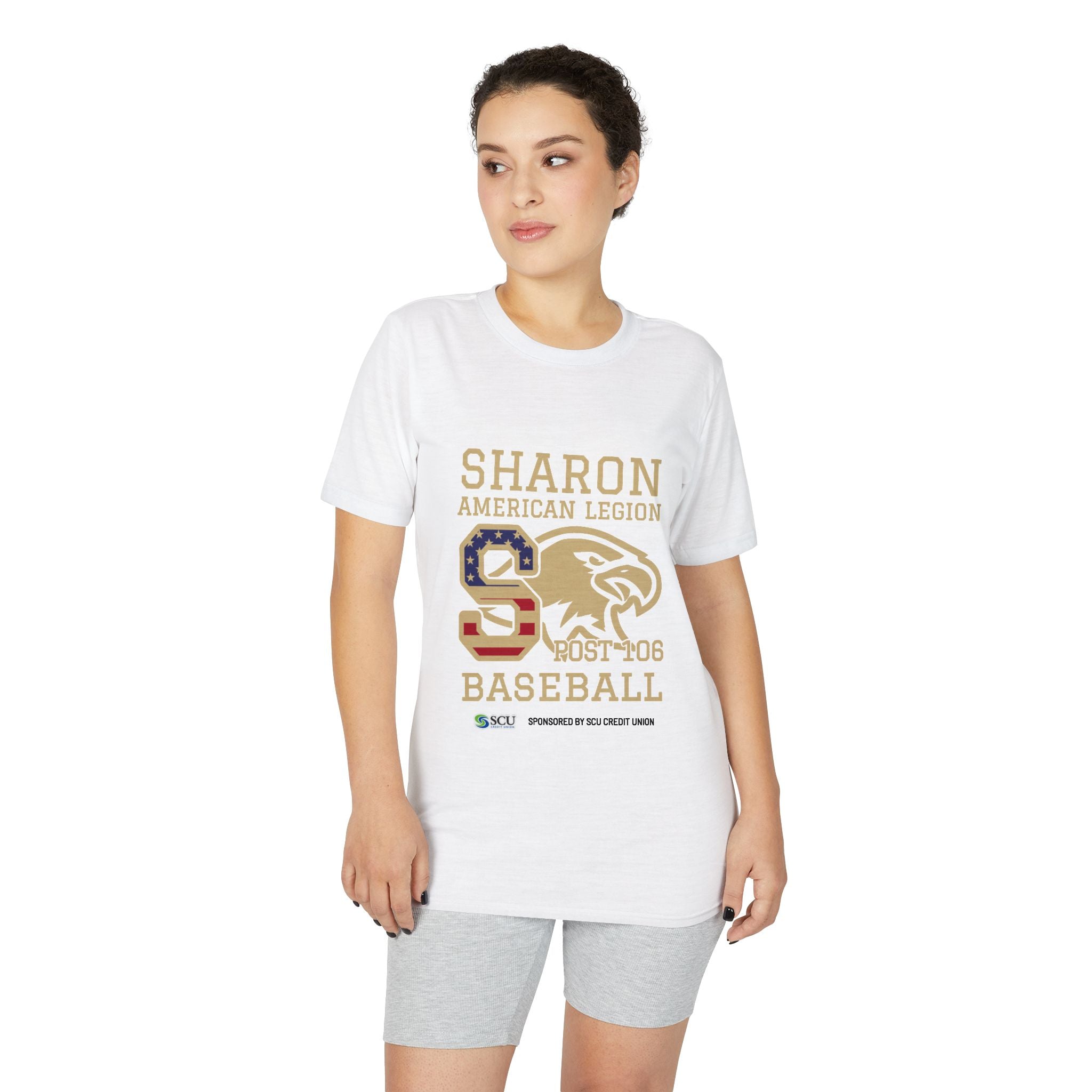 TEST of Sharon American Legion Baseball Eagle Logo Performance T-Shirt