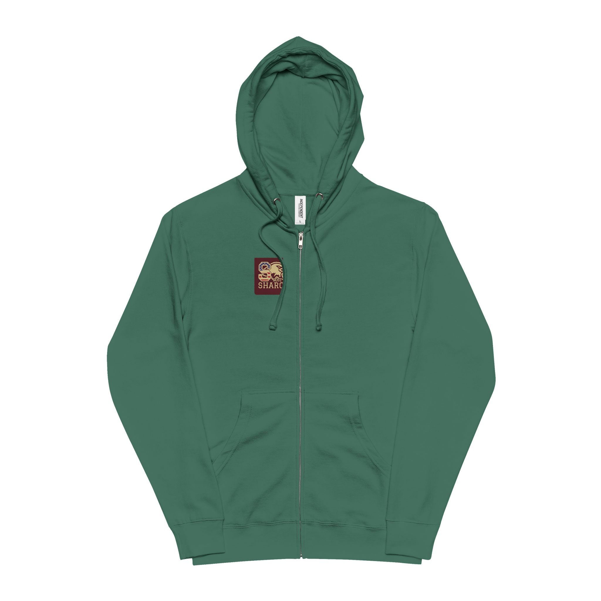 Sharon Legion Baseball — Unisex Fleece Zip Up Hoodie