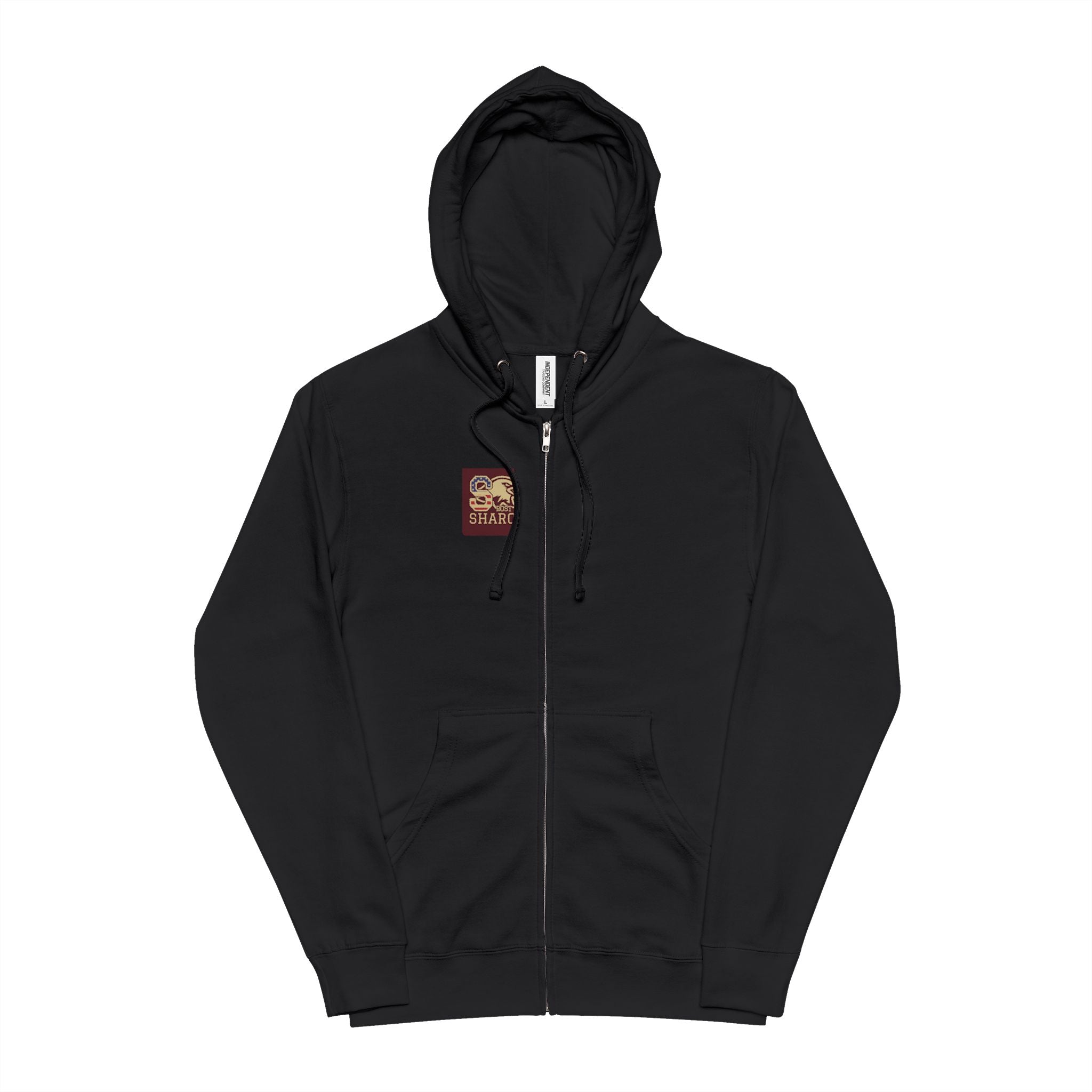 Sharon Legion Baseball — Unisex Fleece Zip Up Hoodie